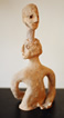 Claire de la Bassetière sculptures - Single figures - Archaic brain