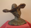 Claire de la Bassetière sculptures - Single figures - The Painter
