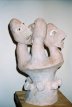 Claire de la Bassetière sculptures - Couples - The Kiss