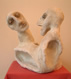 Claire de la Bassetière sculptures - Couples - Moonscape